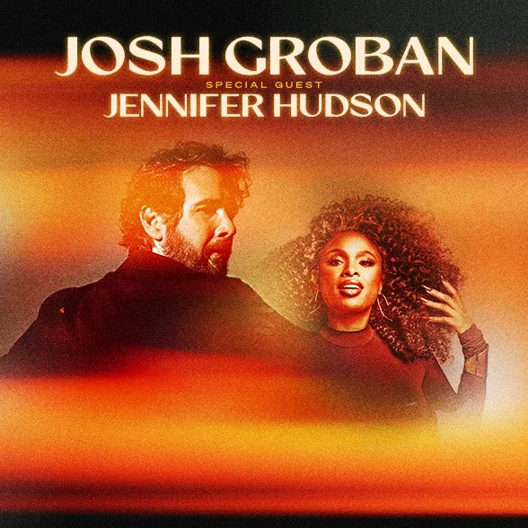 Josh Groban and Jennifer Hudson's promotional poster for the Saint Paul performance.